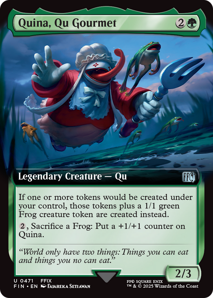 Quina, Qu Gourmet (Extended Art) [FINAL FANTASY] | Cracking-Singles