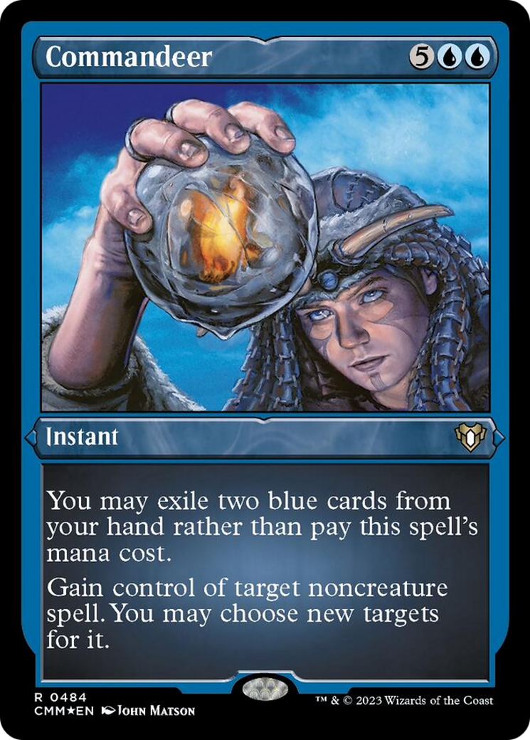 Commandeer (Foil Etched) [Commander Masters] | Cracking-Singles