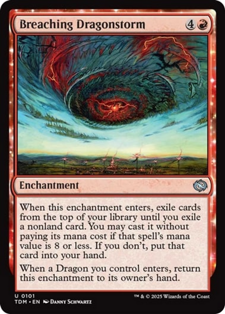 Breaching Dragonstorm [Tarkir: Dragonstorm] | Cracking-Singles