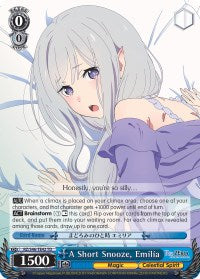 A Short Snooze, Emilia (RZ/S46-TE42 TD) [Re:ZERO] | Cracking-Singles
