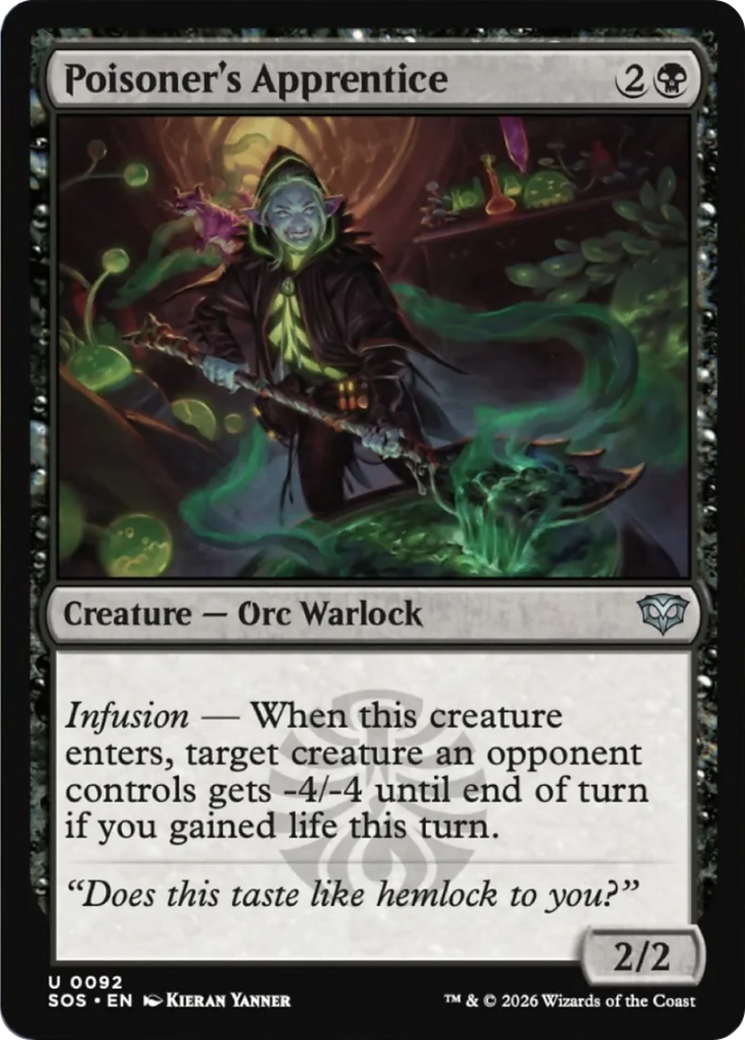 Poisoner's Apprentice [Secrets of Strixhaven] | Cracking-Singles