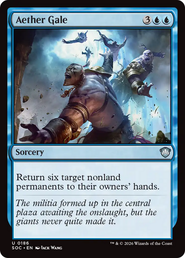 Aether Gale [Secrets of Strixhaven Commander] | Cracking-Singles