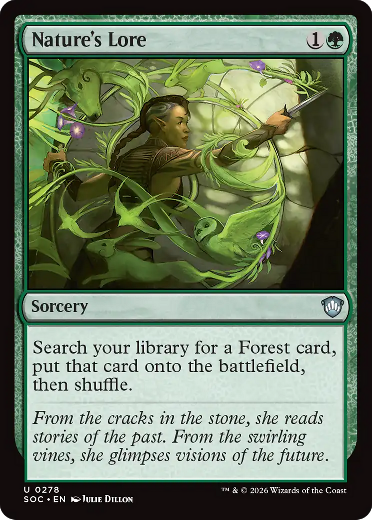 Nature's Lore [Secrets of Strixhaven Commander] | Cracking-Singles