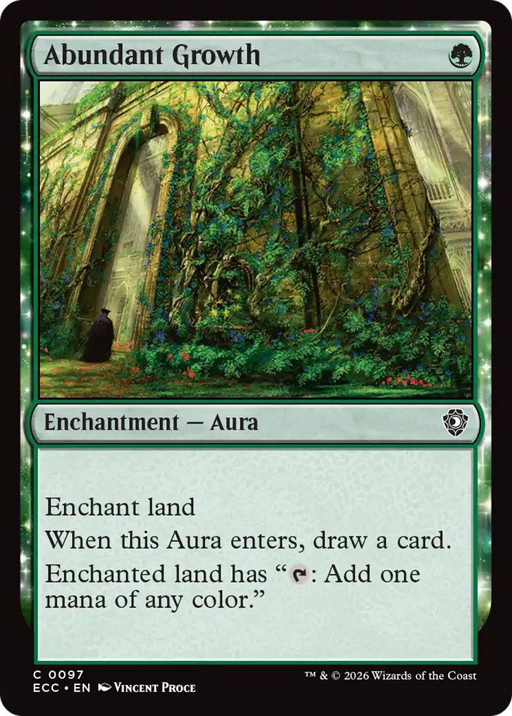Abundant Growth [Lorwyn Eclipsed Commander] | Cracking-Singles