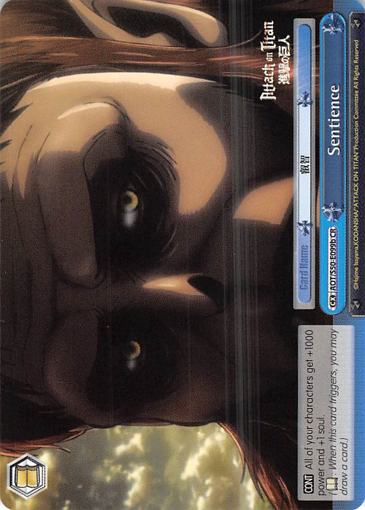 Sentience (AOT/S50-E099b CR) [Attack on Titan Vol. 2] | Cracking-Singles