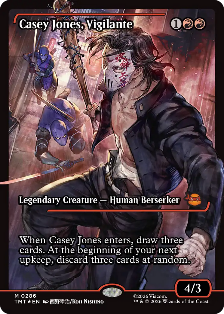 Casey Jones, Vigilante (0286) (Showcase) [Teenage Mutant Ninja Turtles] | Cracking-Singles