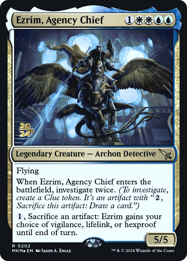 Ezrim, Agency Chief [Murders at Karlov Manor Prerelease Promos] | Cracking-Singles