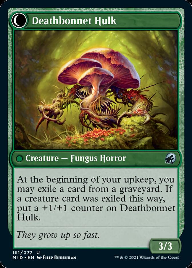Deathbonnet Sprout // Deathbonnet Hulk [Innistrad: Midnight Hunt] | Cracking-Singles