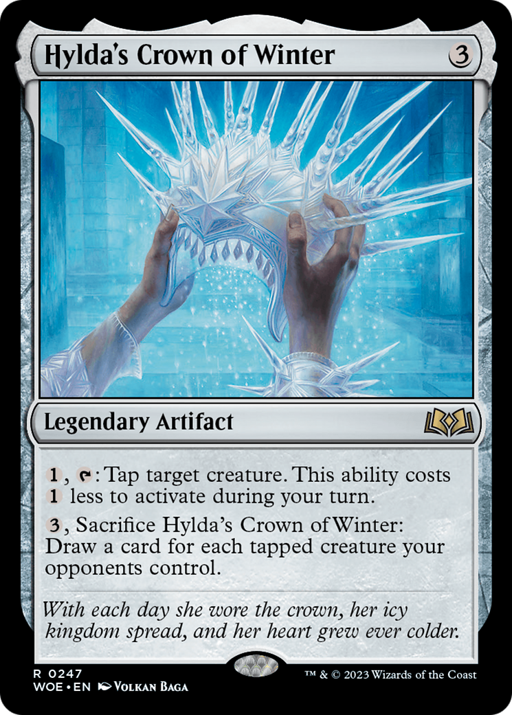 Hylda's Crown of Winter [Wilds of Eldraine] | Cracking-Singles