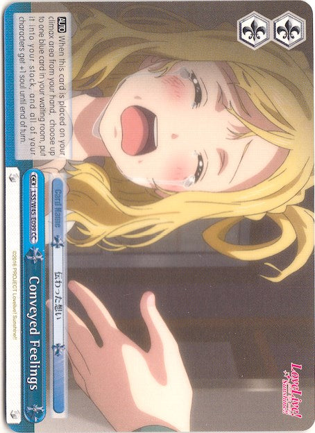 Conveyed Feelings (LSS/W45-E099 CC) [Love Live! Sunshine!!] | Cracking-Singles