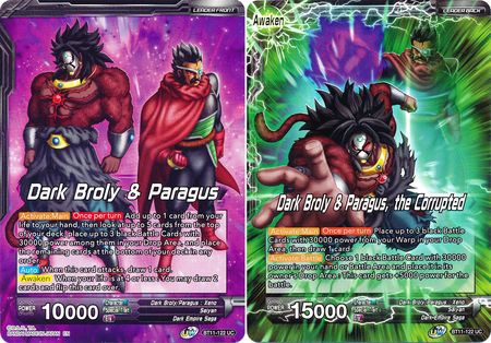 Dark Broly & Paragus // Dark Broly & Paragus, the Corrupted (BT11-122) [Vermilion Bloodline 2nd Edition] | Cracking-Singles