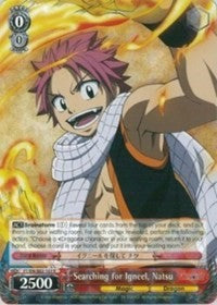 Searching for Igneel, Natsu (FT/EN-S02-103 R) [Fairy Tail ver.E] | Cracking-Singles
