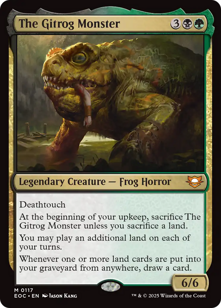 The Gitrog Monster [Edge of Eternities Commander] | Cracking-Singles