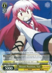 Mount Position, Yui (AB/W31-E023 U) [Angel Beats! Re:Edit] | Cracking-Singles