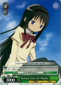 Homura Cares for Madoka (MM/W17-E041 C) [Puella Magi Madoka Magica] | Cracking-Singles