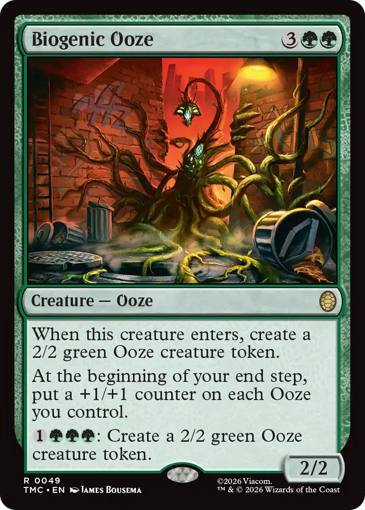 Biogenic Ooze [Teenage Mutant Ninja Turtles Commander] | Cracking-Singles