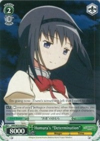 Homura's “Determination” (MM/W35-E054 C) [Puella Magi Madoka Magica the Movie -Rebellion-] | Cracking-Singles