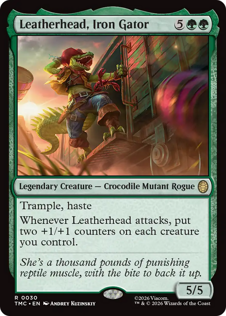 Leatherhead, Iron Gator [Teenage Mutant Ninja Turtles Commander] | Cracking-Singles