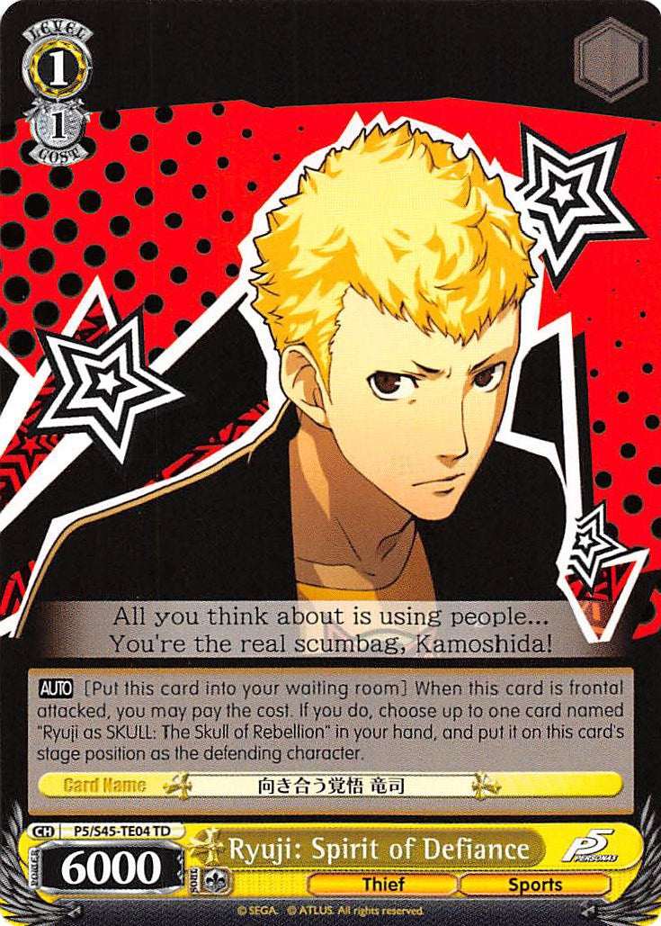 Ryuji: Spirit of Defiance (P5/S45-TE04 TD) [Persona 5] | Cracking-Singles