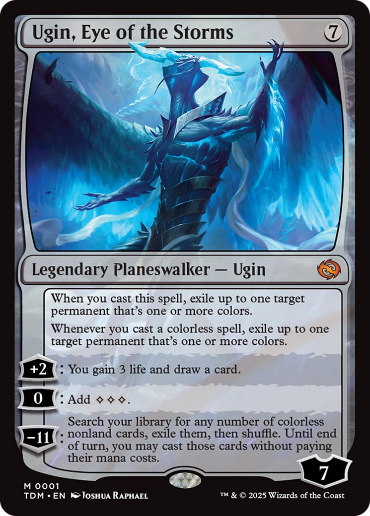 Ugin, Eye of the Storms [Tarkir: Dragonstorm] | Cracking-Singles