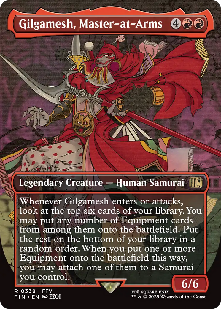 Gilgamesh, Master-at-Arms (Borderless) [FINAL FANTASY] | Cracking-Singles