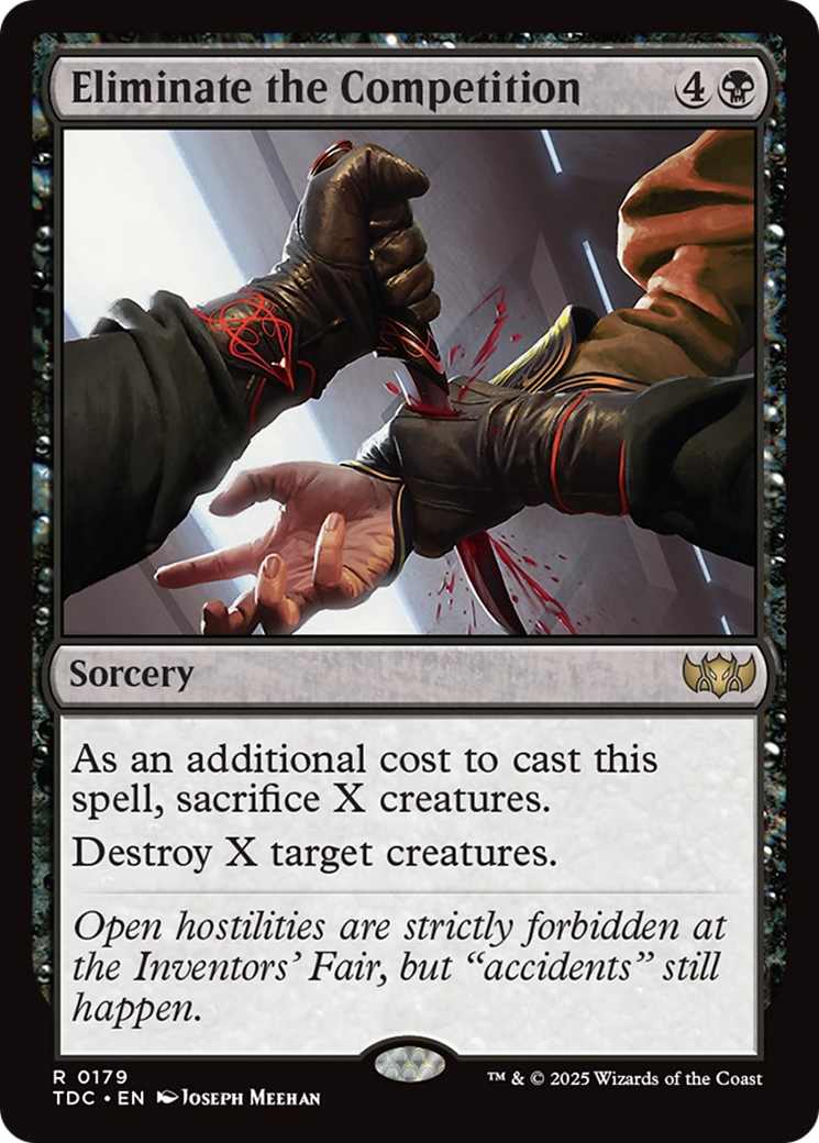 Eliminate the Competition [Tarkir: Dragonstorm Commander] | Cracking-Singles