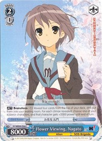 Flower Viewing, Nagato (SY/WE09-E26) [The Melancholy of Haruhi Suzumiya Extra Booster] | Cracking-Singles