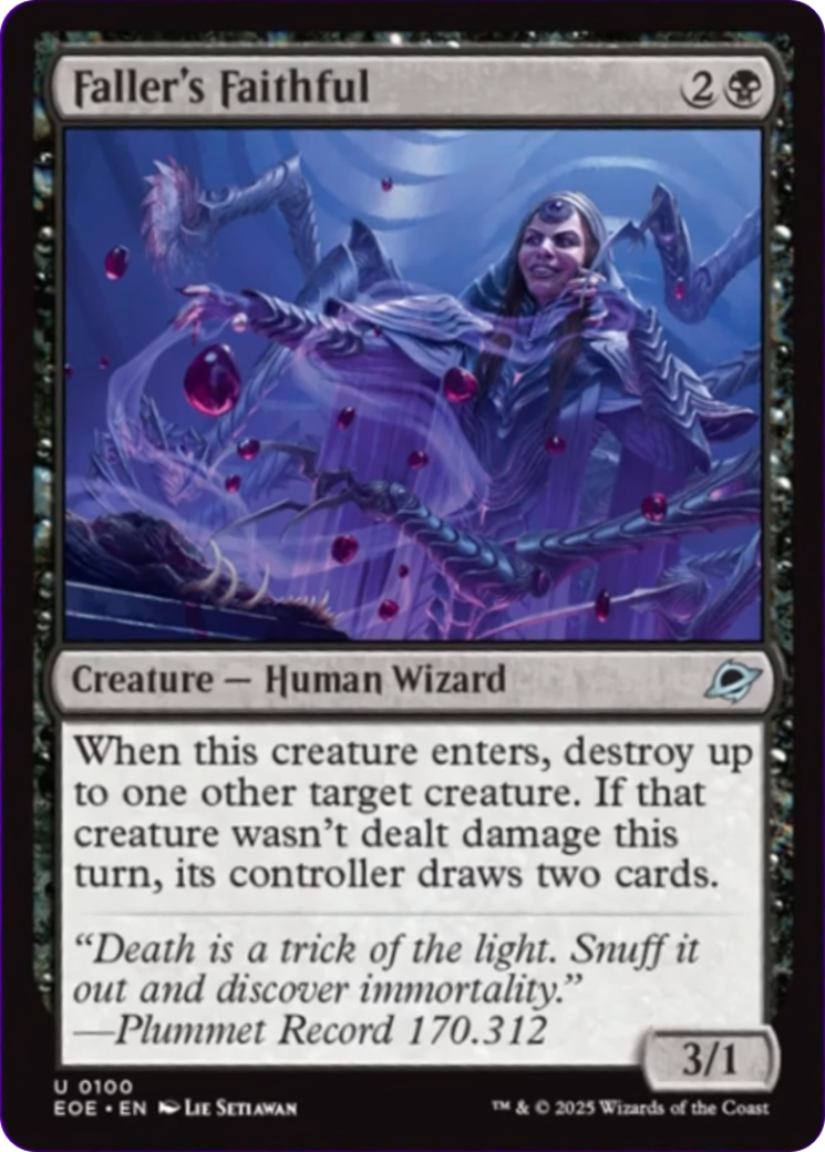 Faller's Faithful [Edge of Eternities] | Cracking-Singles