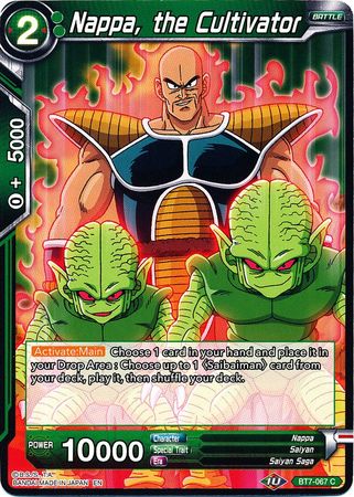 Nappa, the Cultivator (BT7-067) [Assault of the Saiyans] | Cracking-Singles
