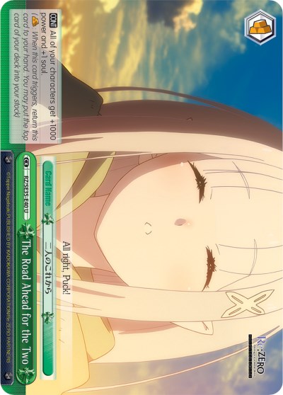 The Road Ahead for the Two (RZ/SE35-E40 U) (Parallel Foil) [Re:ZERO: The Frozen Bond] | Cracking-Singles