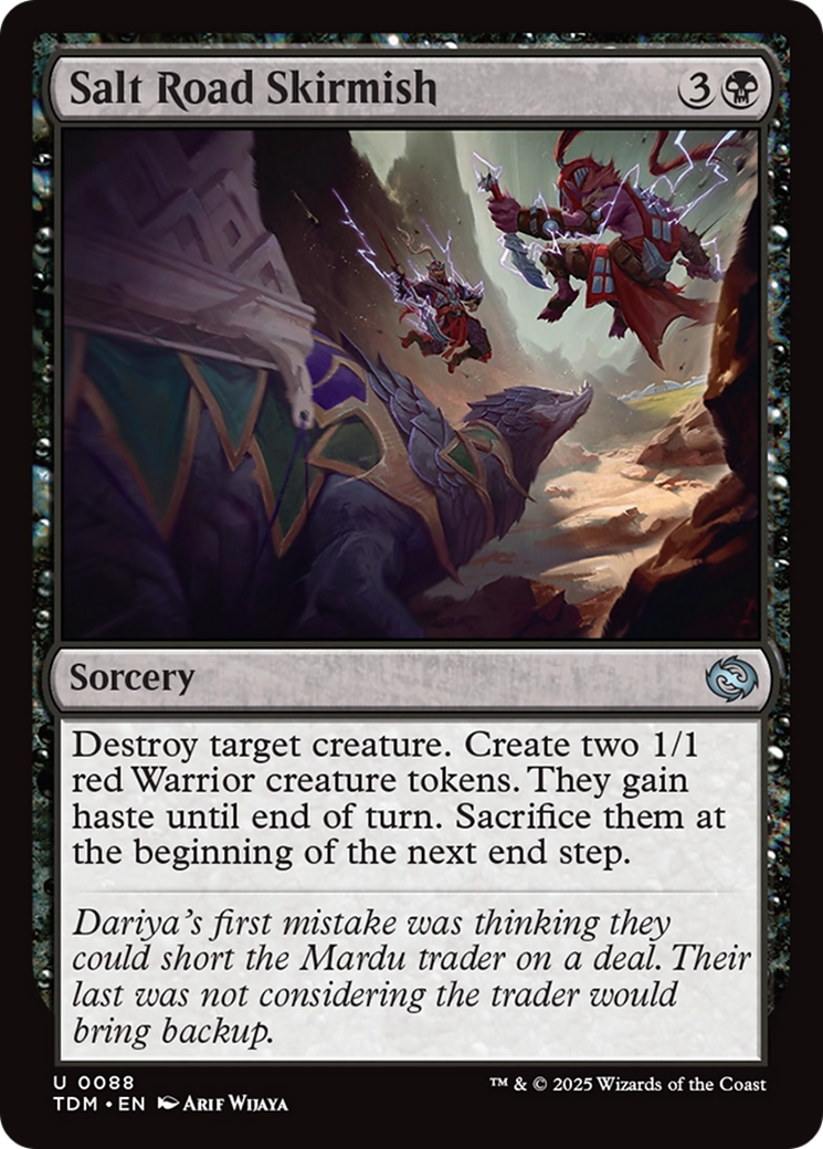 Salt Road Skirmish [Tarkir: Dragonstorm] | Cracking-Singles