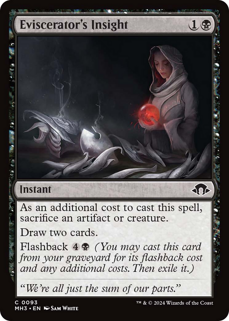 Eviscerator's Insight [Modern Horizons 3] | Cracking-Singles