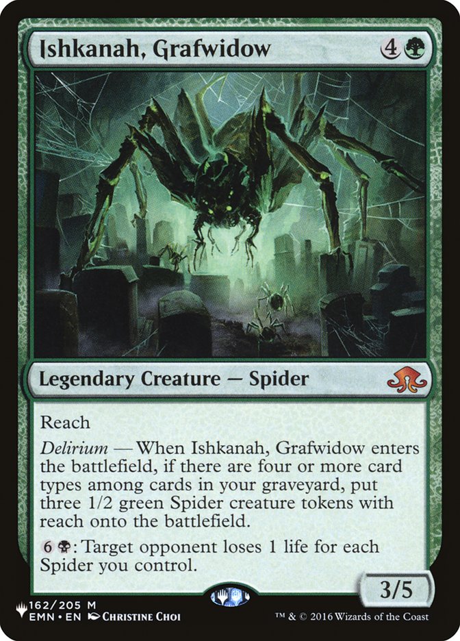 Ishkanah, Grafwidow [The List] | Cracking-Singles