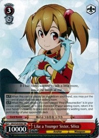 Like a Younger Sister, Silica (SAO/S20-E047 RR) [Sword Art Online] | Cracking-Singles