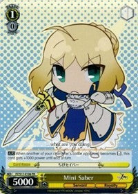 Mini Saber (FZ/S17-E106 PR) (Promo) [Fate/Zero] | Cracking-Singles