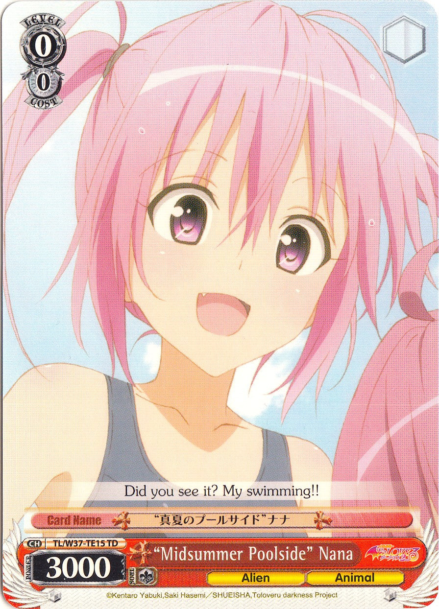 "Midsummer Poolside" Nana (TL/W37-TE15 TD) [To Loveru Darkness 2nd] | Cracking-Singles