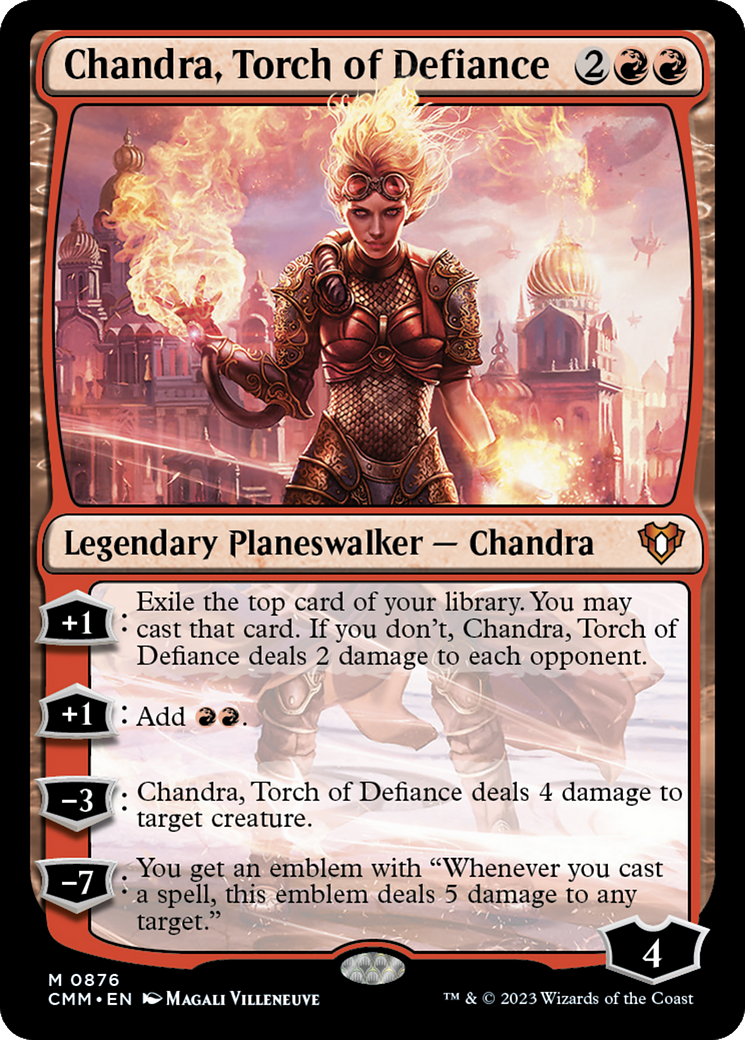 Chandra, Torch of Defiance [Commander Masters] | Cracking-Singles