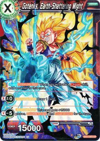 Gotenks, Earth-Shattering Might (BT11-003) [Vermilion Bloodline] | Cracking-Singles
