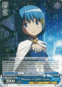 Memories of a Witch, Sayaka (MM/W35-E083 R) [Puella Magi Madoka Magica the Movie -Rebellion-] | Cracking-Singles
