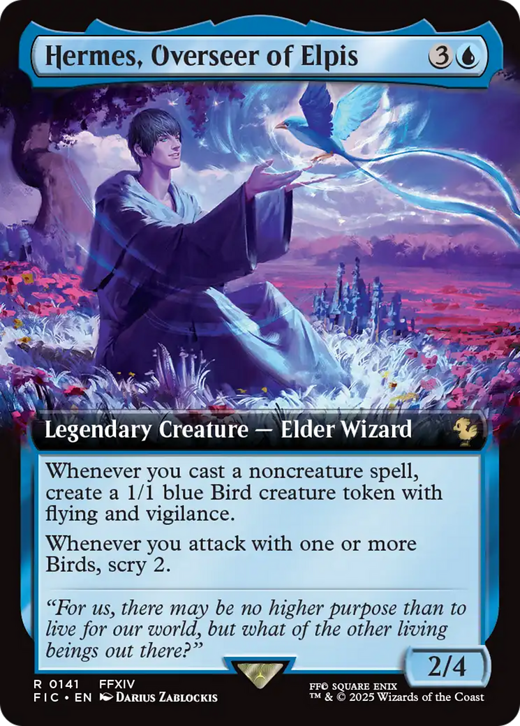 Hermes, Overseer of Elpis (Extended Art) [FINAL FANTASY Commander] | Cracking-Singles