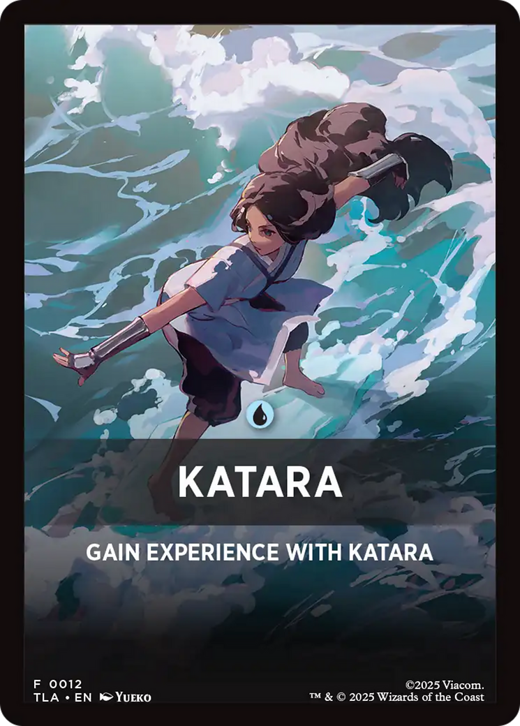 Katara Theme Card [Avatar: The Last Airbender Tokens] | Cracking-Singles
