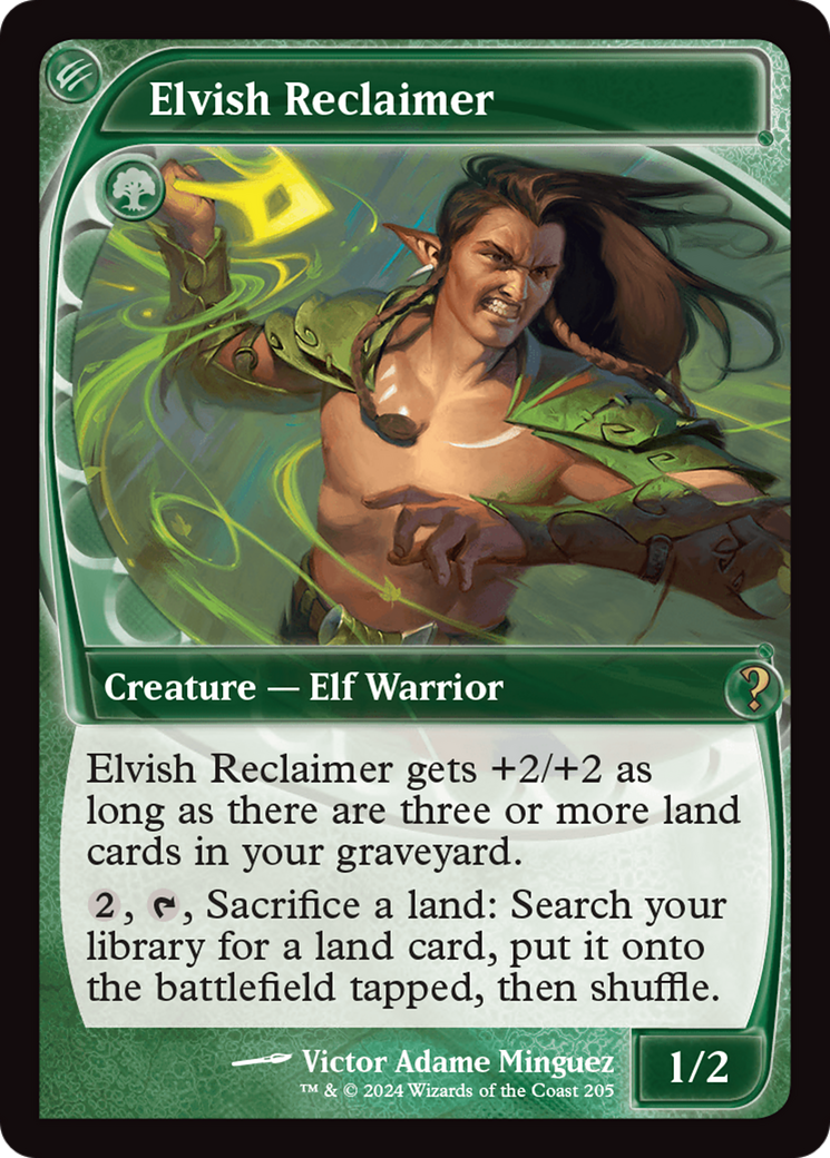 Elvish Reclaimer (Future Sight) [Mystery Booster 2] | Cracking-Singles