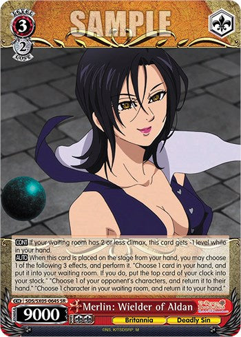 Merlin: Wielder of Aldan (SR) [The Seven Deadly Sins: Revival of The Commandments] | Cracking-Singles