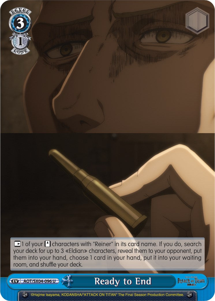 Ready to End [Attack On Titan: Final Season] | Cracking-Singles