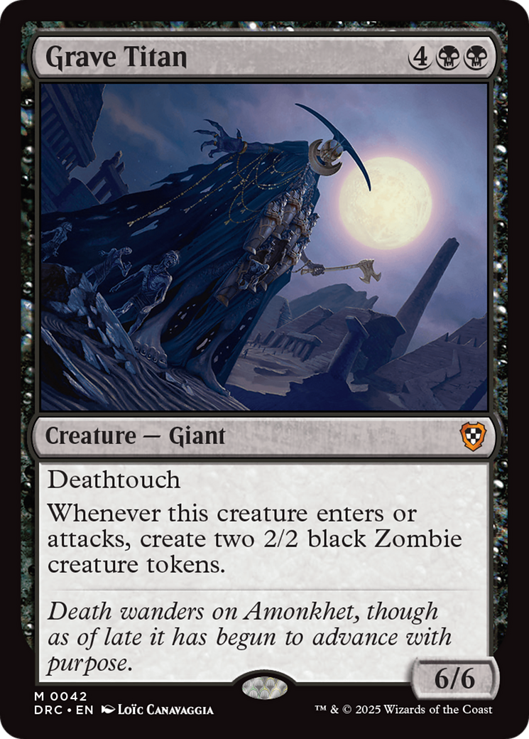 Grave Titan [Aetherdrift Commander] | Cracking-Singles