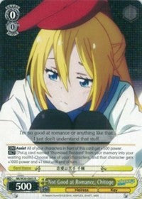 Not Good at Romance, Chitoge (NK/W30-E003 R) [NISEKOI -False Love-] | Cracking-Singles
