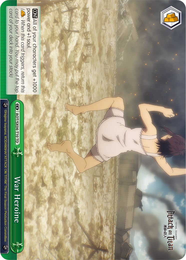War Heroine [Attack On Titan: Final Season] | Cracking-Singles