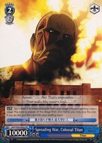Spreading War, Colossal Titan (AOT/S35-PE02 PR) (Promo) [Attack on Titan] | Cracking-Singles
