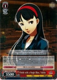 Finish with a Single Blow, Yukiko (P4/EN-S01-063 C) [Persona 4 ver.E] | Cracking-Singles