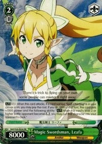 Magic Swordsman, Leafa (SAO/S20-E026 RR) [Sword Art Online] | Cracking-Singles